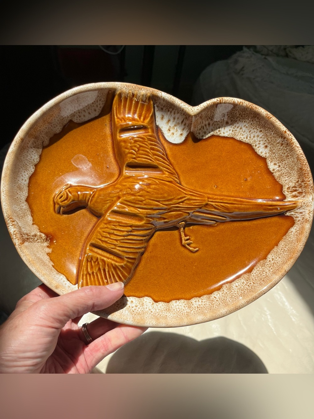 Vintage Pheasant Ashtray Rare